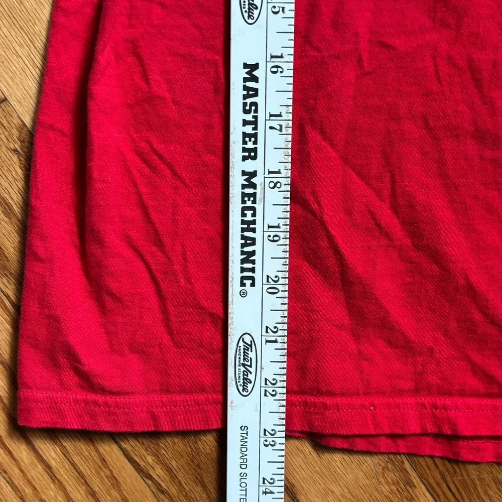 Nike Caitlin Clark #22 WNBA Indiana Fever Rebel Edition Sz XL Red Tee Shirt 🏀